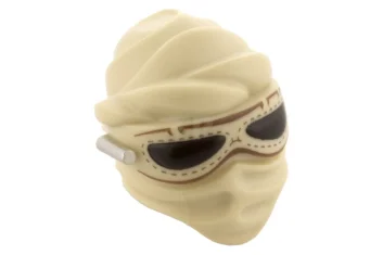 LEGO Minifig, Headgear Layered Fabric Mask with Goggles with Black Lenses…