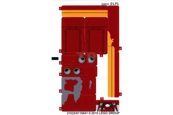 LEGO Sticker for Set 75099 (North American Version)