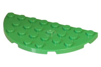LEGO Plate 4 x 8 Round Corner Double