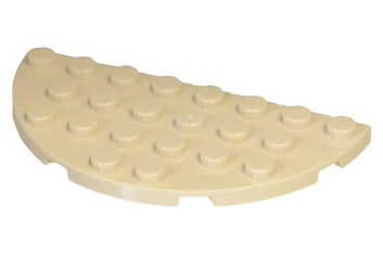 LEGO Plate 4 x 8 Round Corner Double