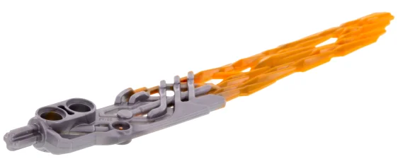 LEGO Espada Protectora de Armas Bionicle con diseño de hoja naranja…