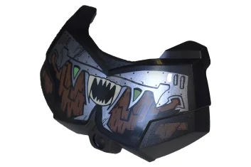 LEGO Large Figure Chest Armor Small with Mouth with Fangs Pattern
