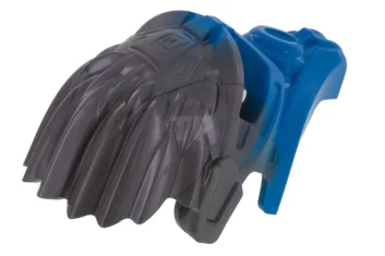 LEGO Máscara Bionicle de Agua (Unidad) con dibujo jaspeado plano plateado