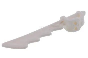LEGO Minifig, Weapon Sword, Cutlass Serrated with Skull Hand Guard