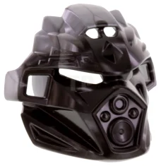 LEGO Bionicle Mask of Earth (Unity) with Marbled Flat Silver Pattern