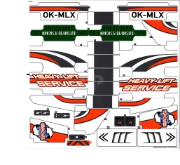 LEGO Pegatina para Set 42052