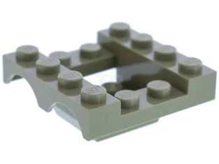 LEGO Vehicle, Mudguard 4 x 4 x 1 1/3 Double