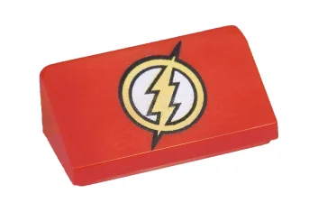 LEGO Pendenza 30° 1 x 2 x 2/3 con schema flash