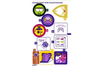 LEGO Sticker for Set 41176 - Sheet 2