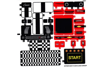 LEGO Sticker for Set 75874