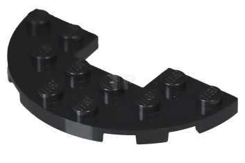 LEGO Plaque 3 x 6 demi-ronde avec découpe 1 x 2.