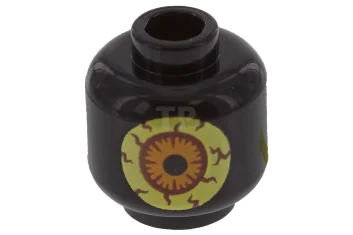 LEGO Kopf Minifigur mit Alien-Augen-Muster (Sparkks)