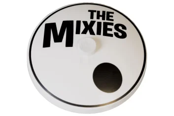 LEGO Plato 4 x 4 Invertido con "LAS MIXTAS Patrón