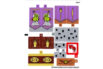 LEGO Sticker for Set 75826