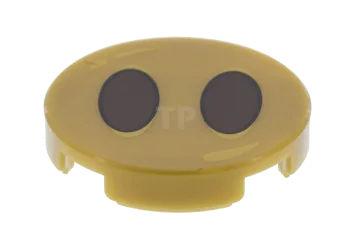 LEGO Piastrelle 2 x 2 rotonde con O inferiore e motivo…