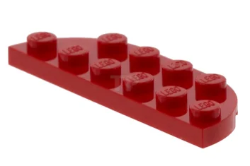 LEGO Platte 2 x 6 Runde Ecke Doppelt