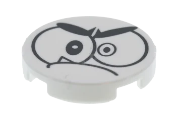 LEGO Fliese 2 x 2 Rund mit Bottom O und Face…