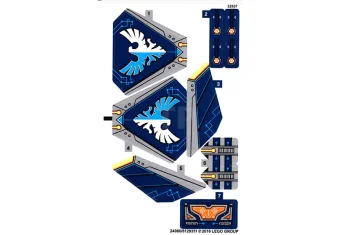 LEGO Autocollant pour l'ensemble 70315