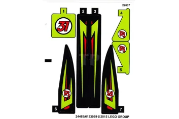 LEGO Sticker for Set 60114 (International Version)