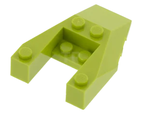 LEGO Keil 6 x 4 Ausschnitt mit Noppeneinkerbungen