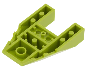 LEGO Keil 6 x 4 Ausschnitt mit Noppeneinkerbungen