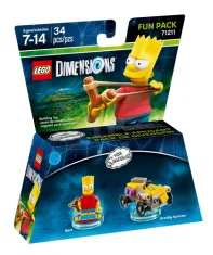 LEGO Lego Dimensions Fun Pack - The Simpsons Bart and Gravity…