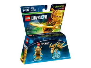 LEGO Lego Dimensions Fun Pack - Ninjago Lloyd and Golden Dragon