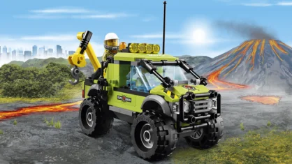 LEGO Volcano Exploration Truck