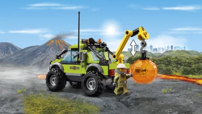 LEGO Volcano Exploration Truck