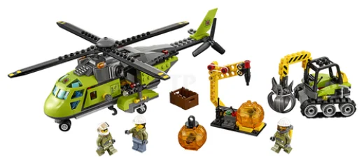LEGO Volcano Supply Helicopter
