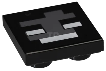 LEGO Baldosa 2 x 2 Invertida con Dibujo de Cara Marchita…