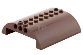 LEGO Pendenza Curvo 8 x 8 x 2 - Doppio