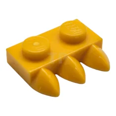 LEGO Plaque, modifiée 1 x 2 avec 3 dents (griffes).
