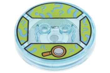 LEGO Dimensions Toy Tag 4 x 4 x 2/3 with 2…