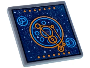 LEGO Panneau de signalisation routière à clipser 2 x 2 Square…