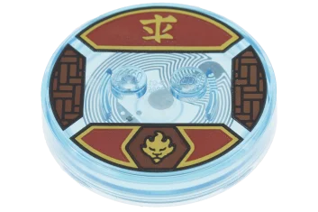 LEGO Dimensions Toy Tag 4 x 4 x 2/3 with 2…