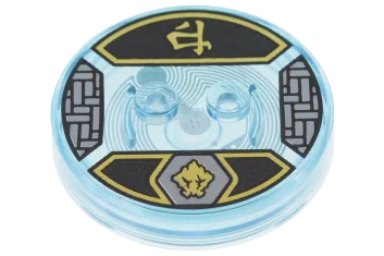 LEGO Dimensions Toy Tag 4 x 4 x 2/3 with 2…