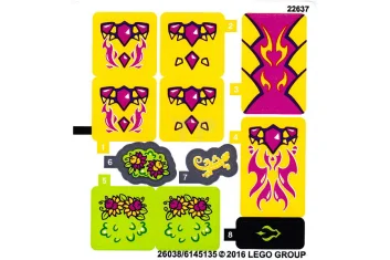 LEGO Sticker for Set 41175