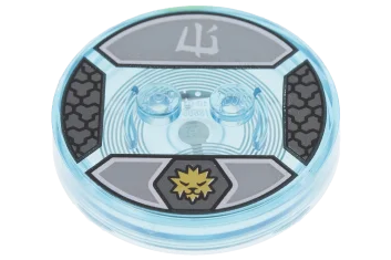 LEGO Dimensions Toy Tag 4 x 4 x 2/3 with 2…