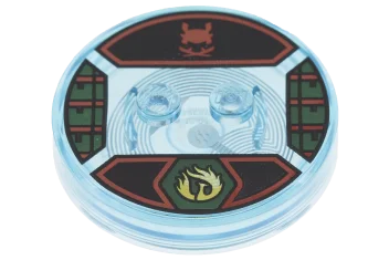 LEGO Dimensions Toy Tag 4 x 4 x 2/3 with 2…