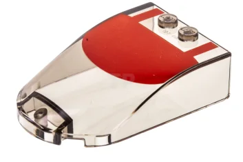 LEGO Pare-brise 6 x 4 x 1 courbé avec motif de…