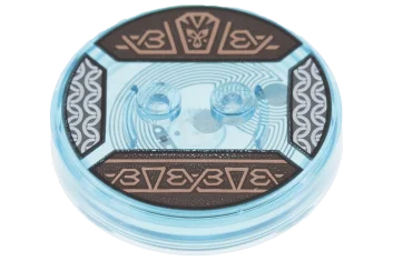 LEGO Dimensions Toy Tag 4 x 4 x 2/3 with 2…