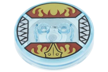 LEGO Dimensions Toy Tag 4 x 4 x 2/3 with 2…