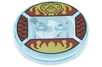 LEGO Dimensions Toy Tag 4 x 4 x 2/3 with 2…