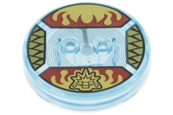 LEGO Dimensions Toy Tag 4 x 4 x 2/3 with 2…