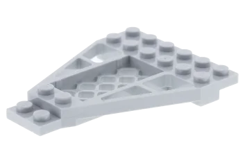 LEGO Piastra 8 x 6 x 2/3 a cuneo con griglia