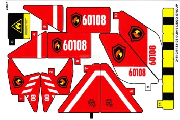 LEGO Sticker for Set 60108