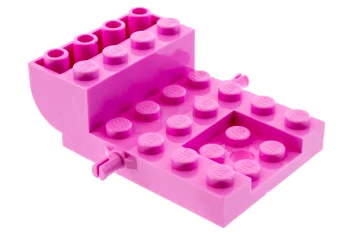 LEGO Vehicle, Base 4 x 6 x 1 2/3 Curved