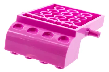 LEGO Vehicle, Base 4 x 6 x 1 2/3 Curved