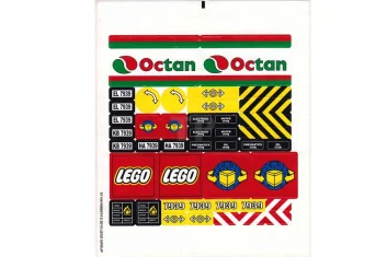 LEGO Autocollant pour l'ensemble 7939